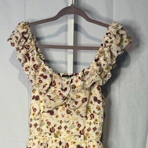Forever 21 Floral Dress Size XL